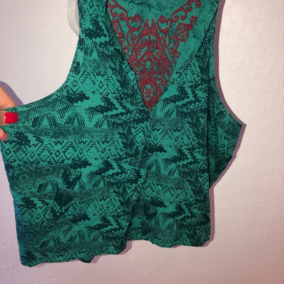 Urban Outfitters ECOTE Halter Crop Tank Top Sz M - Picture 4 of 8